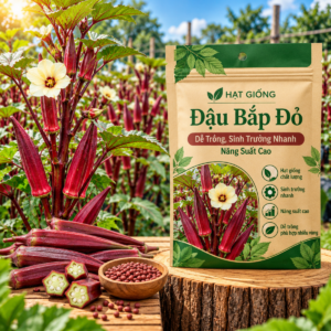 Hạt Giống Đậu Bắp Đỏ | Dễ Trồng, Sinh Trưởng Nhanh, Năng Suất Cao
