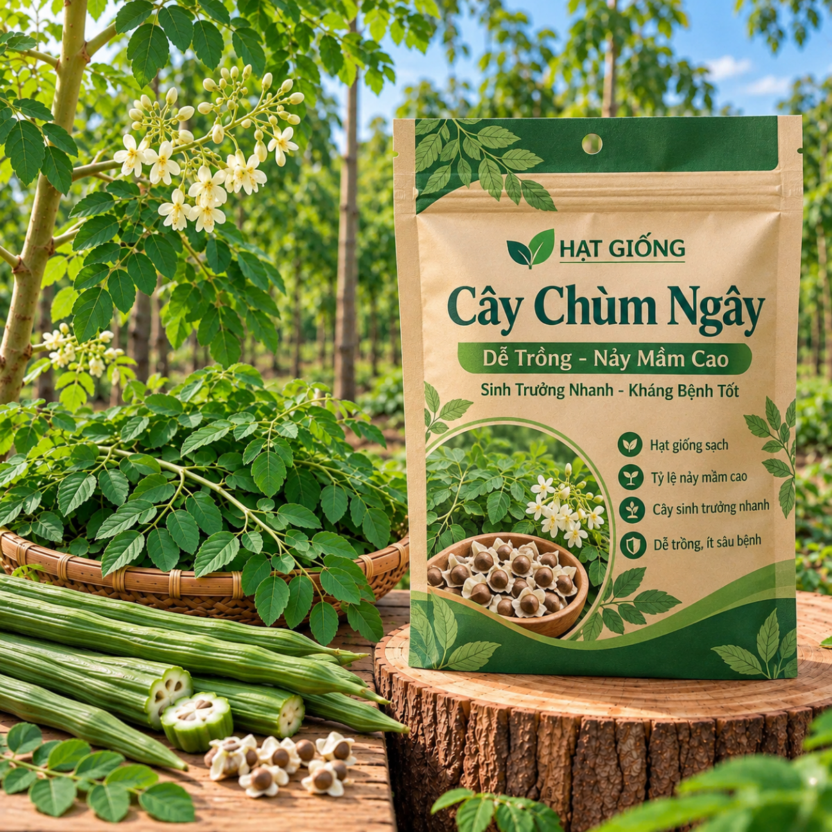 Cây Chùm Ngây